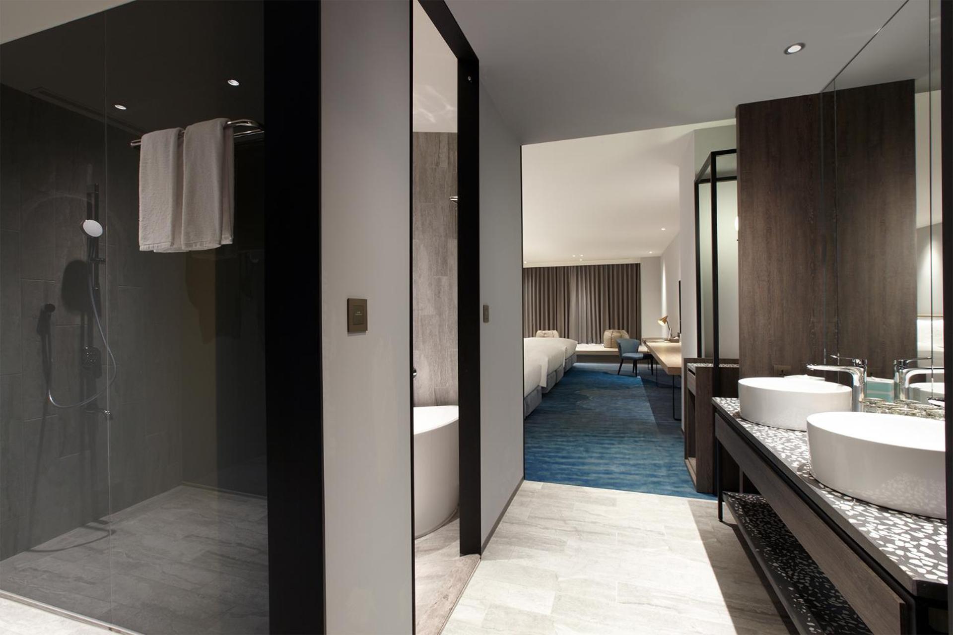 فندق Cozzi Blu تشونغلي المظهر الخارجي الصورة A bathroom at the hotel